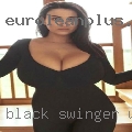 Black swinger white